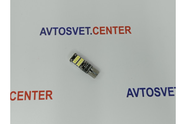 Светодиод W5W 12V 12 (SMD) (с обманкой) (VT)