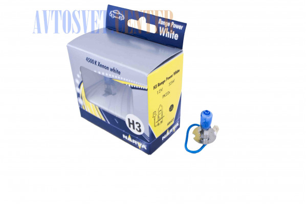 Лампа H3 12V 55W Range Power White 4500K (NARVA) Лампа H3 12V 55W Range Power White 4500K (NARVA)
