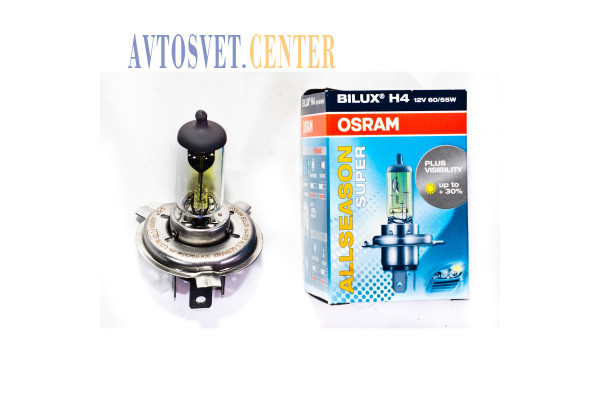 Лампа H4 12V 60/55W ALLSEASON (OSRAM)