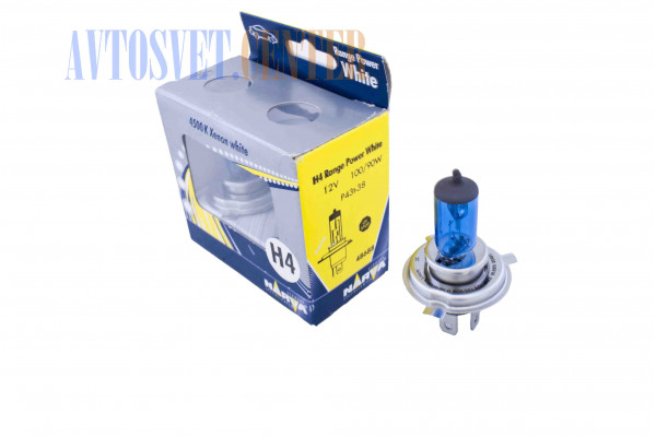 Лампа H4 12V 100/90W Range Power White 4500K (NARVA) (48688) Лампа H4 12V 100/90W Range Power White 4500K (NARVA) (48688)