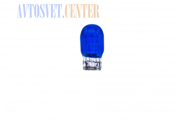 Лампа W21/5W 12V BLUE