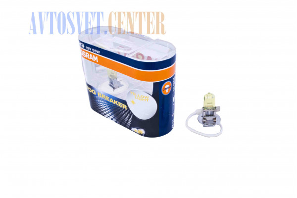 Лампа H3 12V 55W+60% FOG BREAKER (OSRAM)