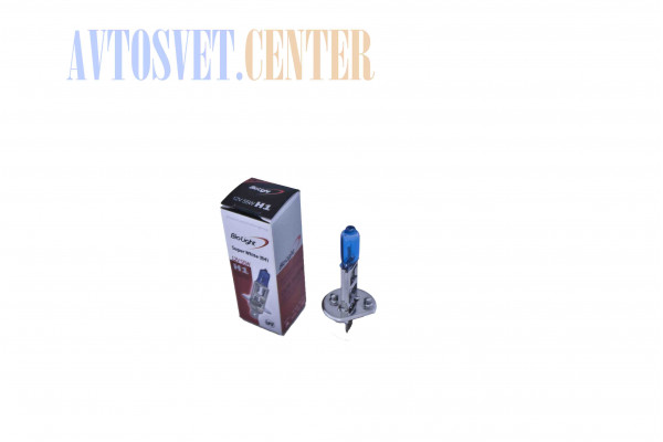 Лампа H1 12V 55W SUPER WHITE (B4) (BioLight)