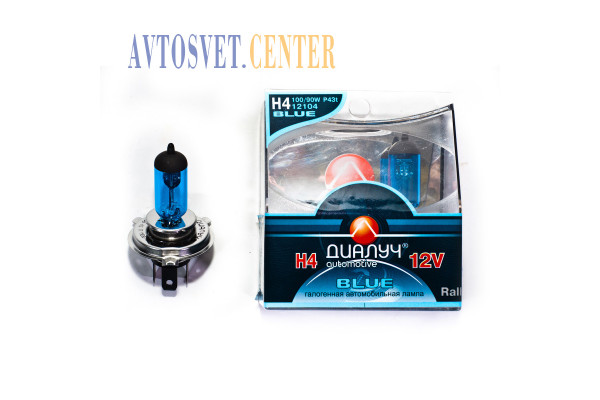 Лампа H4 12V 100/90W BLUE Лампа H4 12V 100/90W BLUE